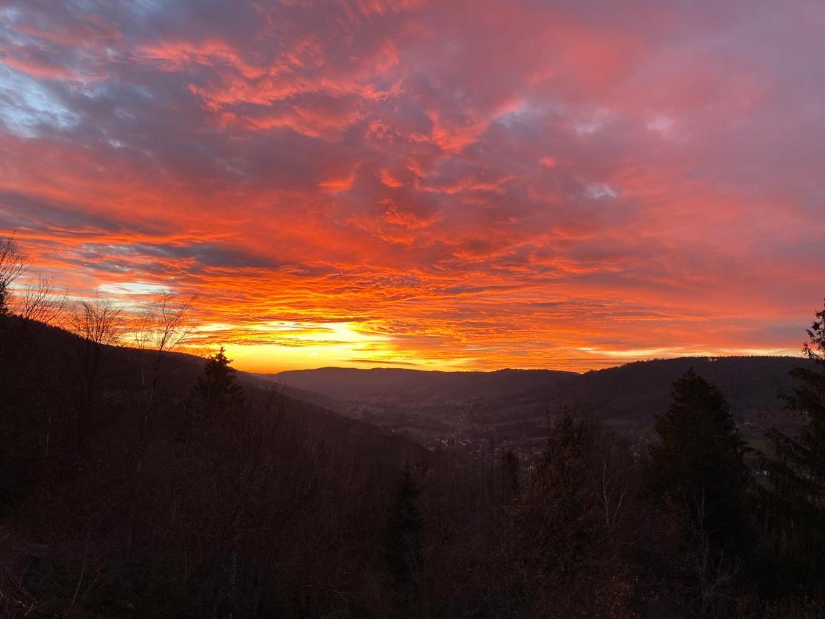 Le gîte cozy de Bouvacôte avec vue panoramique Le Tholy Extérieur photo