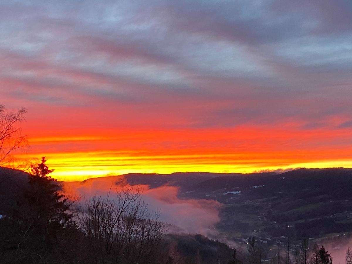 Le gîte cozy de Bouvacôte avec vue panoramique Le Tholy Extérieur photo