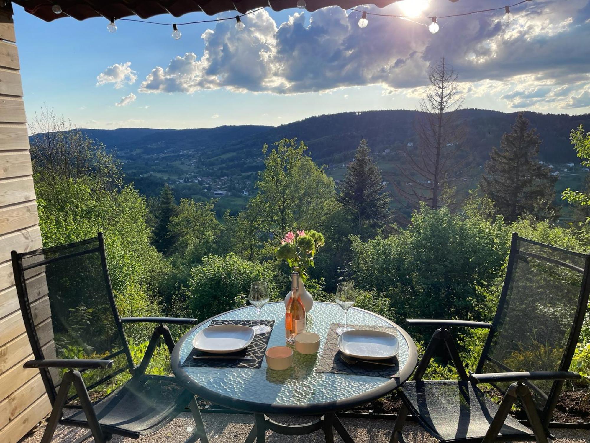Le gîte cozy de Bouvacôte avec vue panoramique Le Tholy Extérieur photo